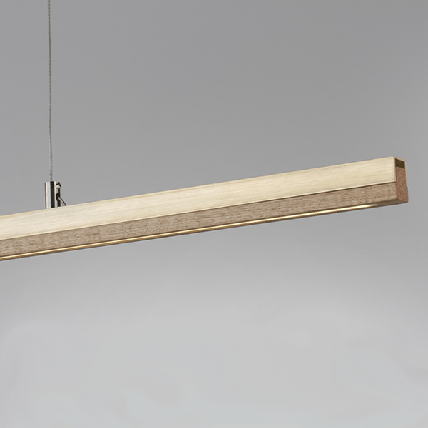 Brass linear deals pendant