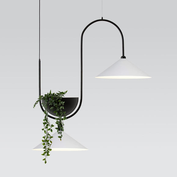 Cambio Shade H White on Belki Duo Pendant